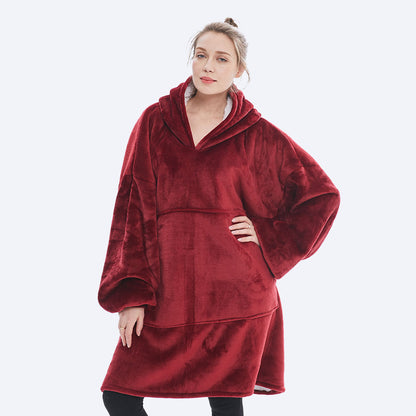 hugly-wearable-blanket-crimson-velour-5